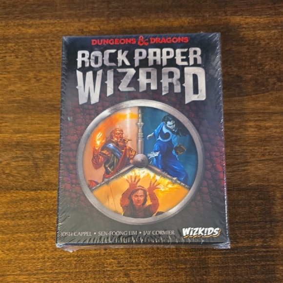 NIB Dungeons & Dragons Rock Paper Wizard Game - Picture 1 of 2